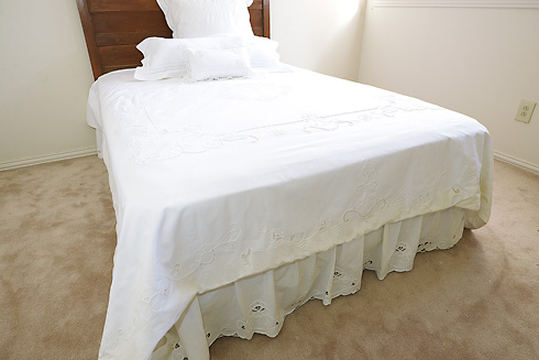 Imperial Embroidered Duvet Cover. Twin Size 70"x80" - Click Image to Close